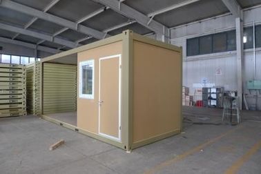Layout of Anti-Rusted Steel Frame Modular Cottage for Vacation - Container Chalet