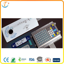 Dome Keys Flat Membrane Switch Panel / Membrane Keypad For Electronics